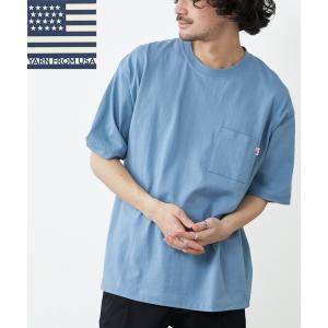 tシャツ Tシャツ USAコットンポケット半袖TEE