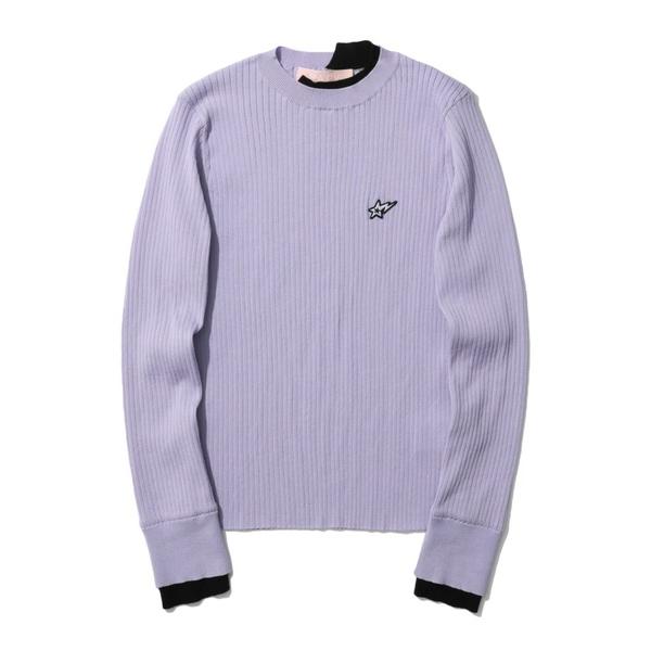 ニット セーター BPY RIBBED TOP レディース