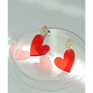 イヤリング クリアハートイヤリング レディースの買取情報