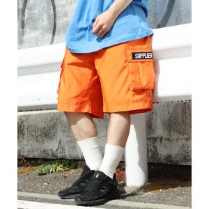 パンツ SUPPLIER/サプライヤー CARGO SHORTS カーゴショーツ ブランドロゴ ハーフパンツ｜zozo