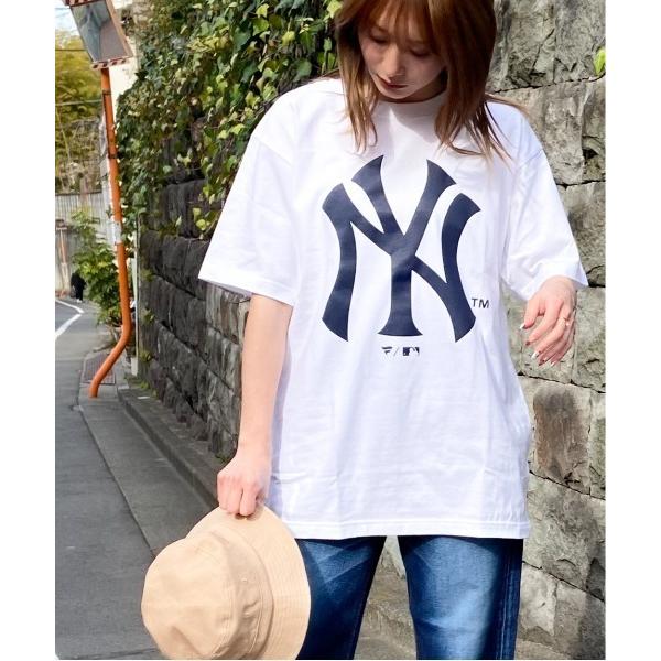 tシャツ Fanatics/ファナティクス　ベースボールＴシャツ”NY，LA メンズ レディース