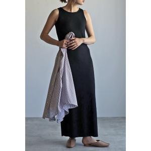 ワンピース パッド付きアメスリリブワンピース
