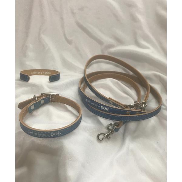 犬 ハーネス リード 「delmano＋DOG/デルマノ＋ドッグ」（KST）首輪/リード/バングルセ...