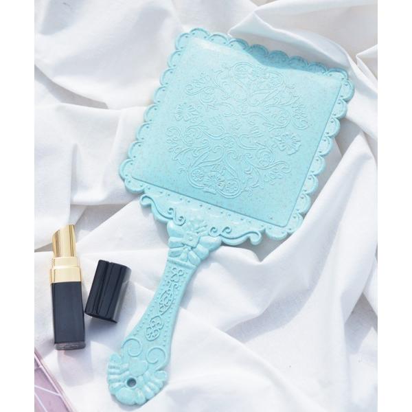 コンパクトミラー F＆D : レトロハンドミラー