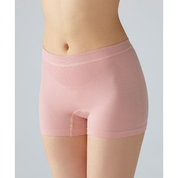 ショーツ SELFEAR/セルフェア 吸水パッド対応 レギュラーショーツ 1分丈 綿混成型