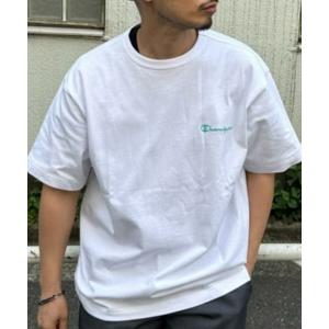 tシャツ Tシャツ メンズ 「Champion」スクリプトロゴＴシャツ