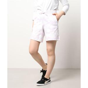 パンツ PUMA プーマ ウィメンズ SUMMER グラフィック 7 AOP ロングライン ショーツ