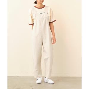 Sakka サロペット オーバーオール ホワイトオーバーオール レディース