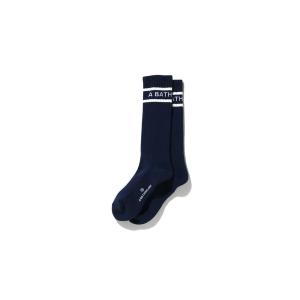 靴下 レディース A BATHING APE LINE LONG SOCKS L｜zozo