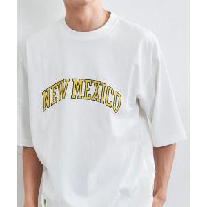 tシャツ Tシャツ カレッジプリントリラックスTシャツ