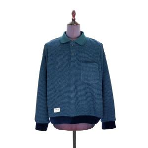 メンズ ポロシャツ elephant TRIBAL fabrics  Knit  Polo Shirt｜zozo