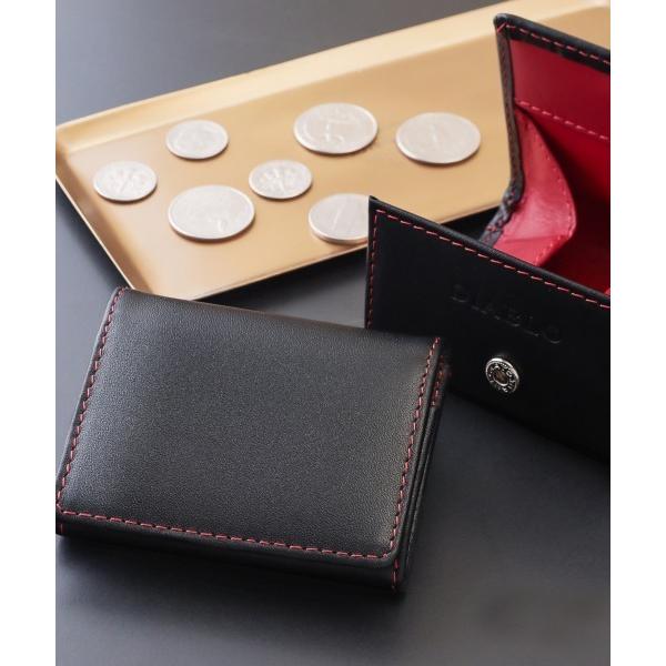 コインケース スプリットレザーボックス型コインケース