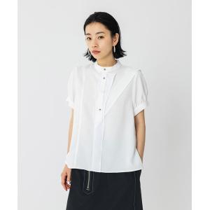 シャツ ブラウス ダブルフライブラウス　【手洗い可能】