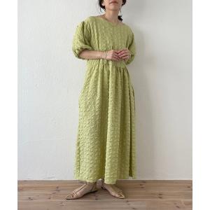 ワンピース non non iron puff one piece / アイロン不要なパフワンピース