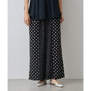 パンツ ドットコンビパンツ レディース