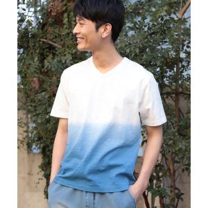 tシャツ Tシャツ メンズ 20/-スラブ天竺段染めＴシャツ｜ZOZOTOWN Yahoo!店