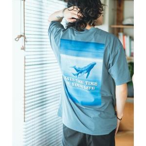 tシャツ Tシャツ メンズ ストレッチドライ クジラTeeの商品画像