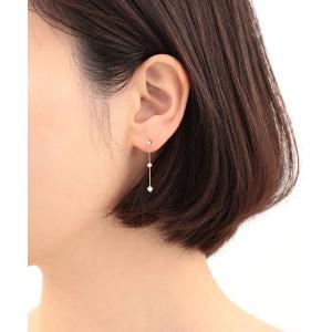 新品未使用✡　エステール　新品未使用10Ｋ　ダイヤピアス ESTELLE（エステール） ピアス K10 ホワイトゴールド ダイヤモンド