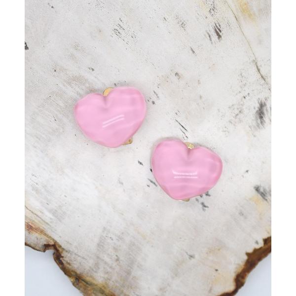 イヤリング F＆D : ウォーターハートイヤリング レディース