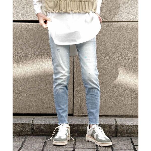 ジーンズ デニム デニムパンツ SURT（サート）ライトブルースキニーデニム レディース