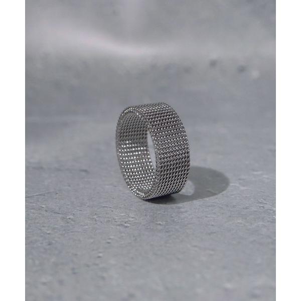 指輪 リング SBG ステンレスメッシュリング メンズ レディース