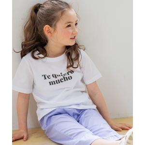 キッズ tシャツ Tシャツ kids コットンロゴTシャツ｜zozo