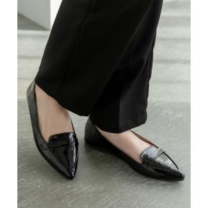 スリッポン オペラシューズ レディース