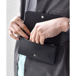 ポーチ 【SHIPS any別注】UNiCASE: フリップ ケース スマホ ポーチ◇