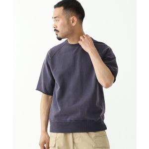 スウェット メンズ REMI RELIEF × BEAMS PLUS / 別注 Cut Off Short Sleeve Sweat