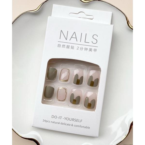 ネイルチップ ネイルシール 「Liaa」セルフ アート ハンドネイルチップ