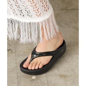 サンダル OOFOS/ウーフォス OOmega サンダル 厚底サンダル レディース
