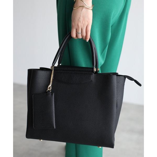 ビジネスバッグ 「グッシオゴールドラベル」バーハンドル ２WAYトートバッグ あおりポケット レディ...