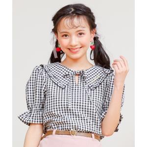 PINKHUNT ブラウス シャツ くまみみセーラー襟ブラウスシャツ