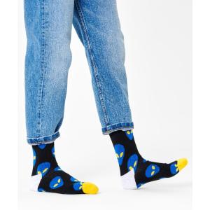 靴下 レディース Happy Socks Alien スケーターソックス 10224002の商品画像