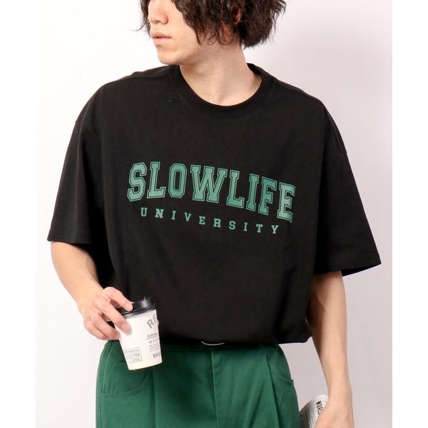 tシャツ Sunsweet SLOWLIFEロゴ半袖Tシャツ メンズ レディース