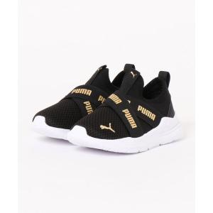 やま PUMA プーマ スニーカー キッズ エボルブラン メッシュ JR