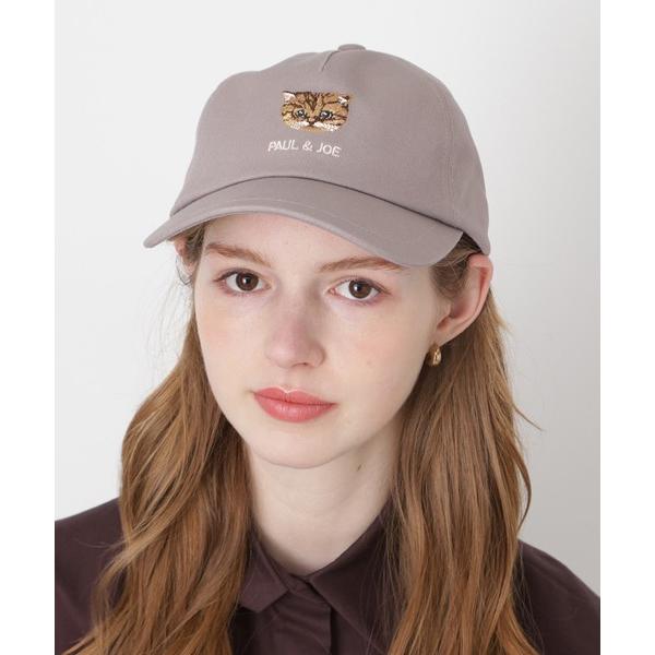 キャップ 帽子 「新色追加」キャップ PAUL ＆ JOEロゴ ヌネット刺繍 レディース