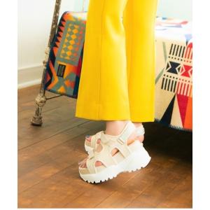 サンダル 【REZOY】クッションインソールベルクロストラップスポーツサンダル