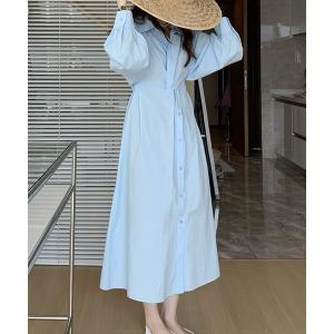 ERADIE（エラディエ） ワンピース 半袖 French chemical lace shirt