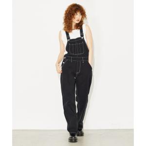 サロペット オーバーオール レディース WIDE TAPERED OVERALL｜ZOZOTOWN Yahoo!店