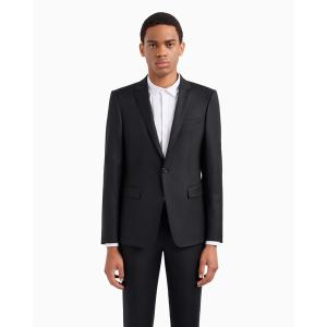 値下げしました。 エンポリオアルマーニ　ジャケット サイズ50 ダークグレー EMPORIO ARMANI エンポリオアルマーニ メンズ ジャケット サイズ：50