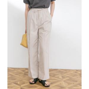 パンツ レディース 「UR TECH Smart Linen Touch」ドロストイージーパンツ