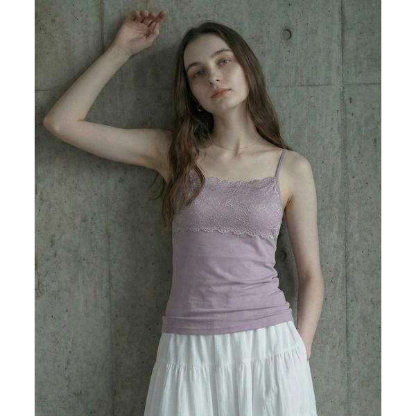 キャミソール PAGE ONE レースキャミソール