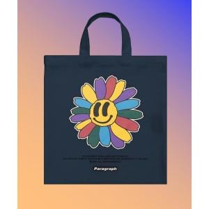 エコバッグ バッグ メンズ A'GEM/9 × .kom「paragraph/パラグラフ」Smile design BAG/スマイルデザイン エコバッ｜zozo