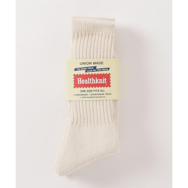 靴下 Healthknit ヘルスニット フルパイル仕様 3pセット ミドル丈 メンズ レディース