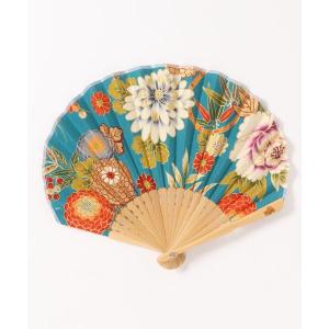 ANNA SUI（アナスイ） 扇子 うちわ 収納ケース付き扇子（ローズ