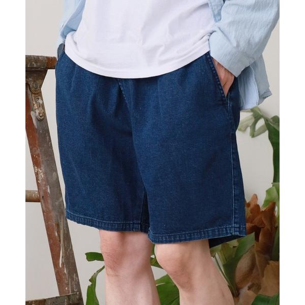 パンツ REMI RELIEF/レミレリーフ 80z DENIM イージーショーツ ハーフパンツ 半...