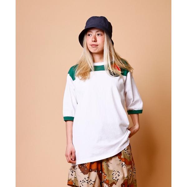 tシャツ Tシャツ メンズ HALF SLEEVE RINGER FOOTBALL TEE / ハー...