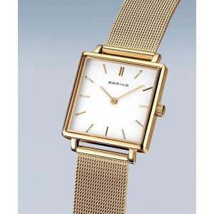 腕時計 Classic Collection Square Gold Mesh 18226-334