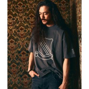 tシャツ 「RE: Number (N)ine」EMBLEM CLASH PIGMENT BIO TEE メンズ レディース